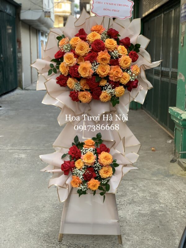 Kệ Hoa Khai Trương - KH004