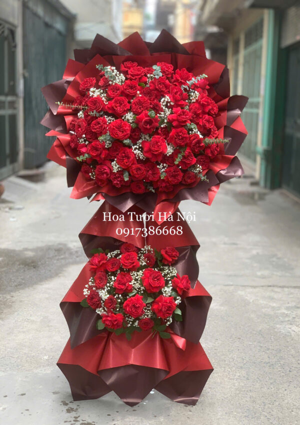 Kệ Hoa Khai Trương - KH007