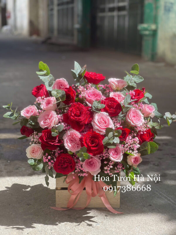 Giỏ Hoa Đẹp– HG099