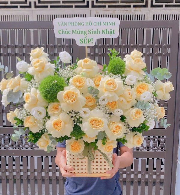 Giỏ Hoa Đẹp– HG104